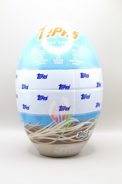 Topps UEFA Club Competitions 2025/26 | Oster Tin (blau)