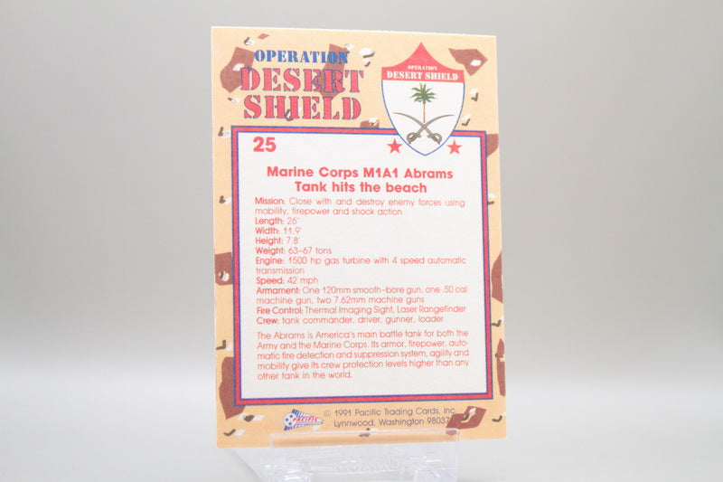 25 - Marine Corps M1A1 Abrams Tank