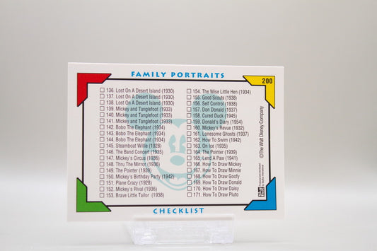 200 - Family Portraits - Checklist 100-171