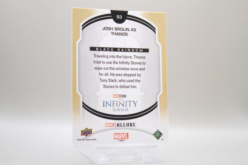 93 - Josh Brolin as Thanos (Black Rainbow)