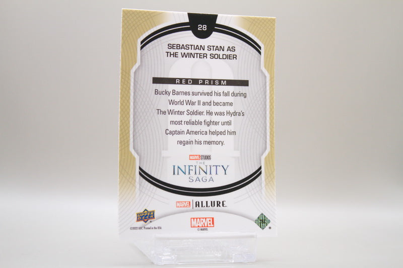 28 - Sebastian Stan as The Winter Soldier