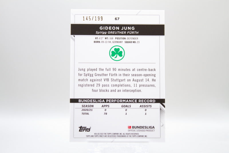 67 - Gideon Jung 145/199