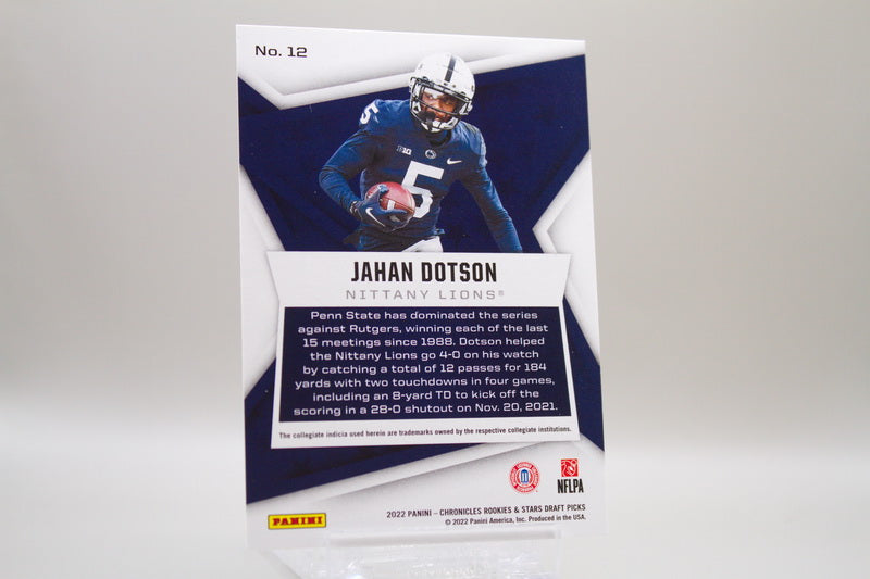 12 - Jahan Dotson (RC)