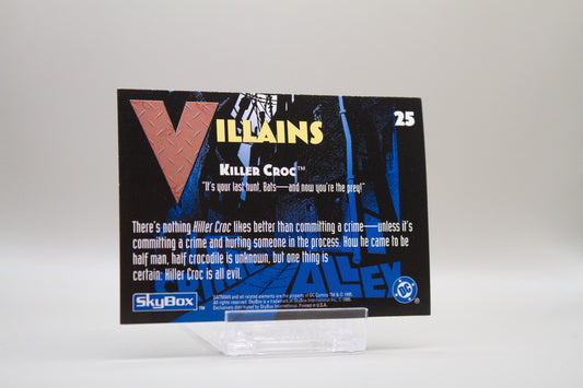 25 - Villains - Killer Croc