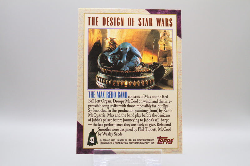 43 - The Design of Star Wars - The Max Rebo Band