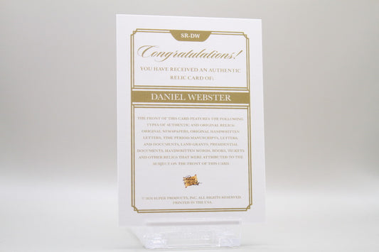 SR-DW - Daniel Webster