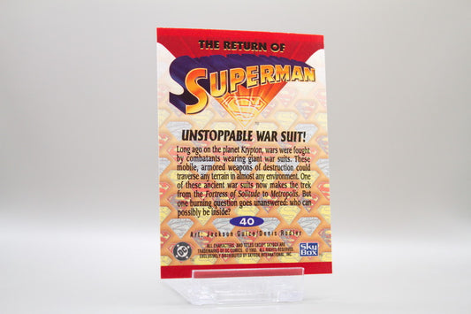 40 - Unstoppable War Suit!