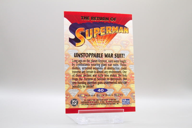 40 - Unstoppable War Suit!