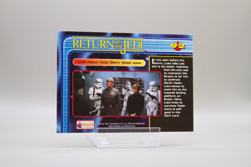 92 - Luke Finally Faces Darth Vader Again