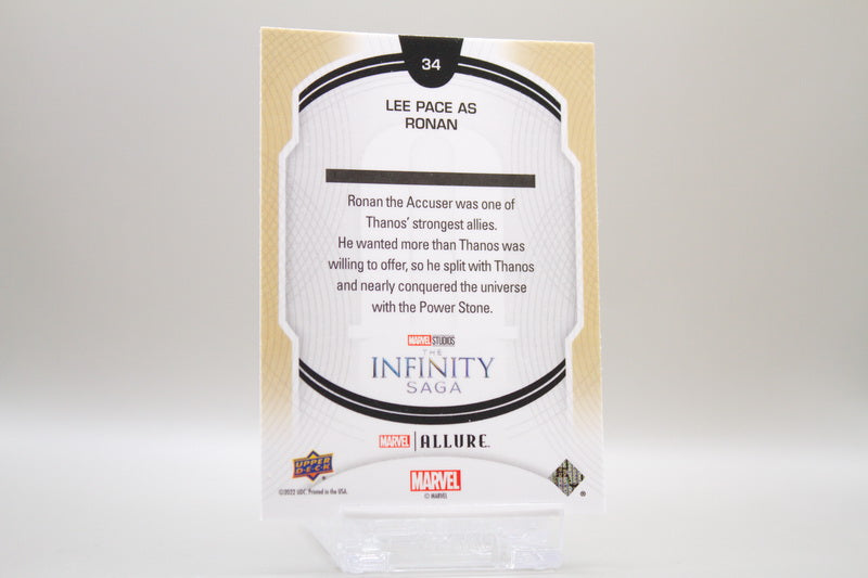 34 - Lee Pace as Ronan