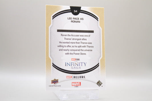 34 - Lee Pace as Ronan