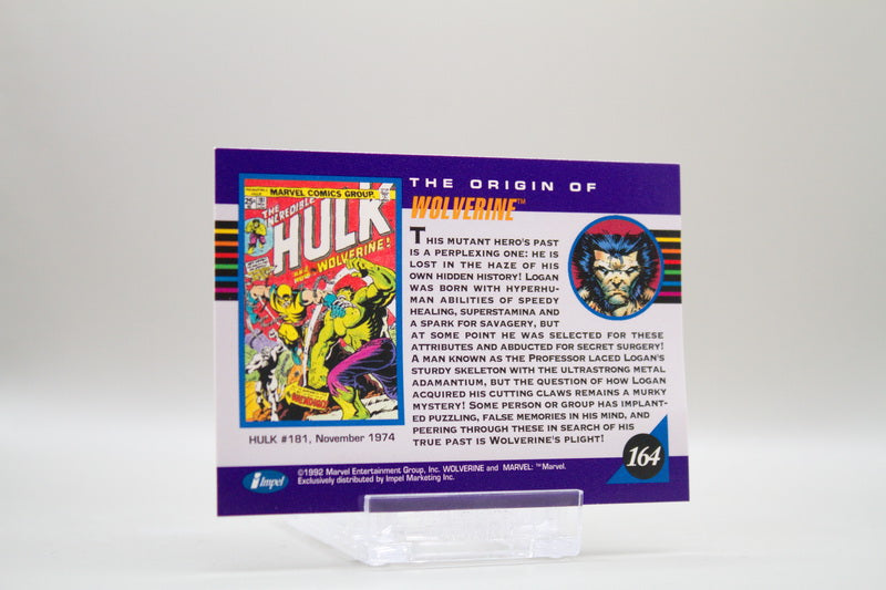 164 - Origins - Wolverine