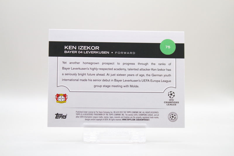 75 - Ken Izekor (RC)