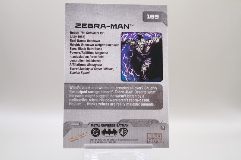 189 - Zebra-Man