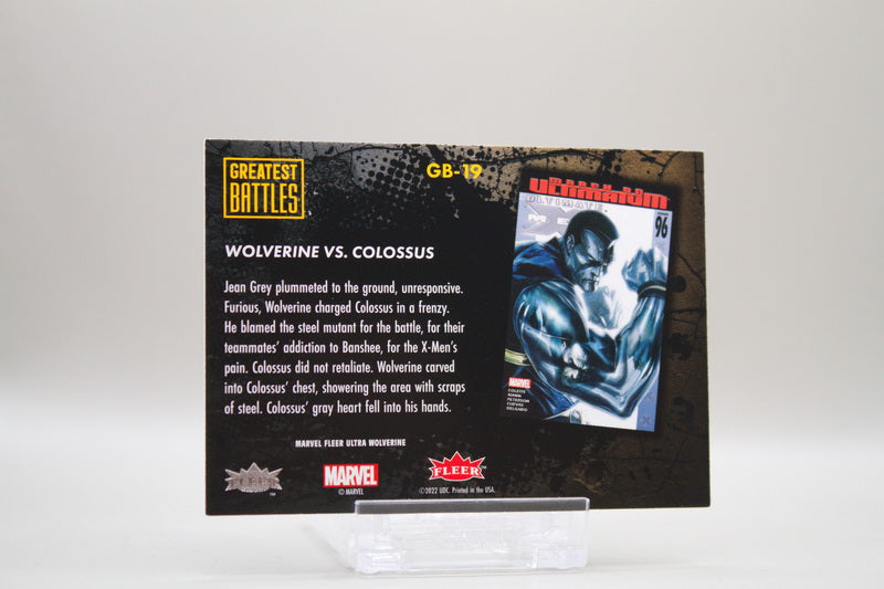 GB-19 - Wolverine vs. Colossus