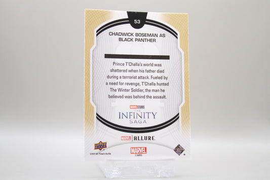 53 - Chadwick Boseman as Black Panther