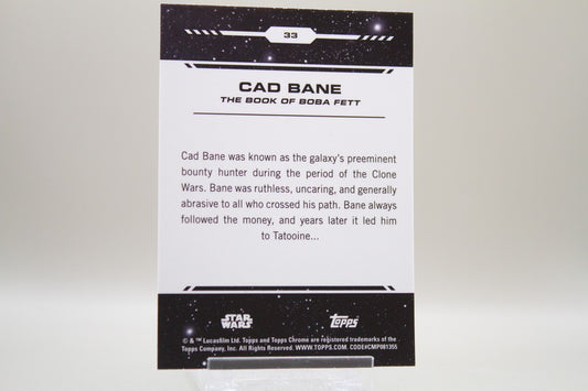 33 - Cad Bane (Red RayWave Refractor)