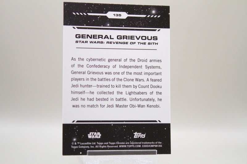 135 - General Grievous (Red RayWave Refractor)