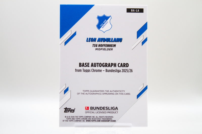 BA-LA - Leon Avdullahu 1/5 (RC)