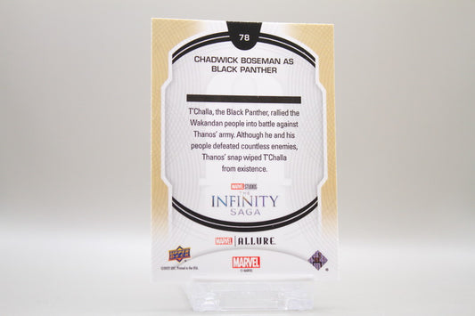 78 - Chadwick Boseman as Black Panther