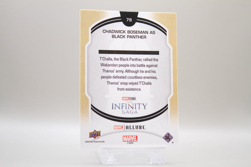 78 - Chadwick Boseman as Black Panther