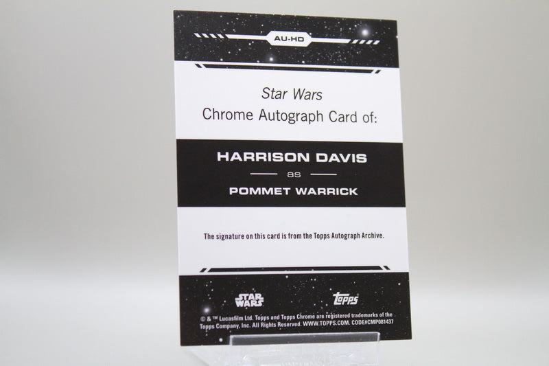 AU-HD - Harrison Davis as Pommet Warrick /99