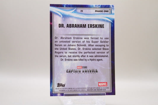 23 - Dr. Abraham Erskine