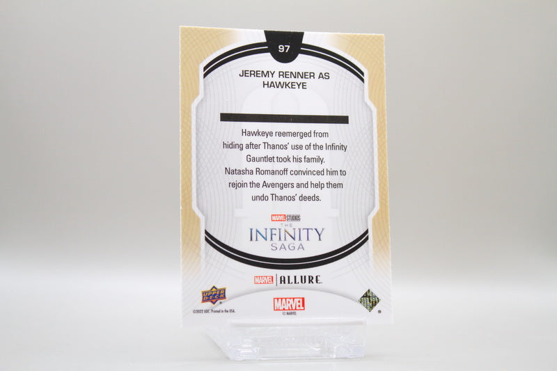 97 - Jeremy Renner as Hawkeye