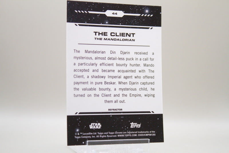 44 - The Client (Rainbow Refractor)