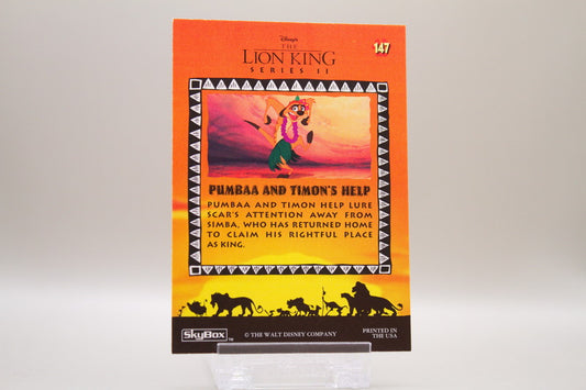 147 - Memorable Moments - Pumbaa and Timon's Help