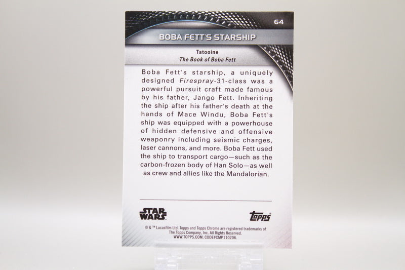 64 - Boba Fett's Starship 23/75