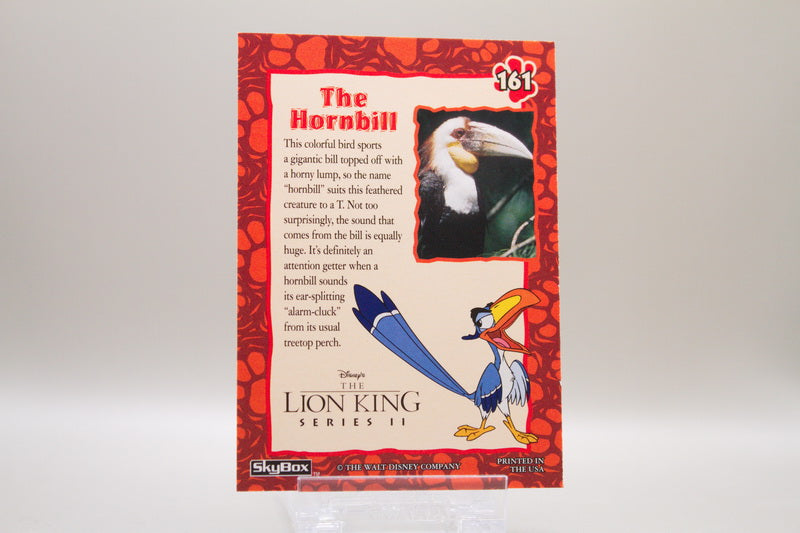 161 - Animal Trivia Cards - The Hornbill