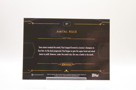 87 - Amtal Rule /199