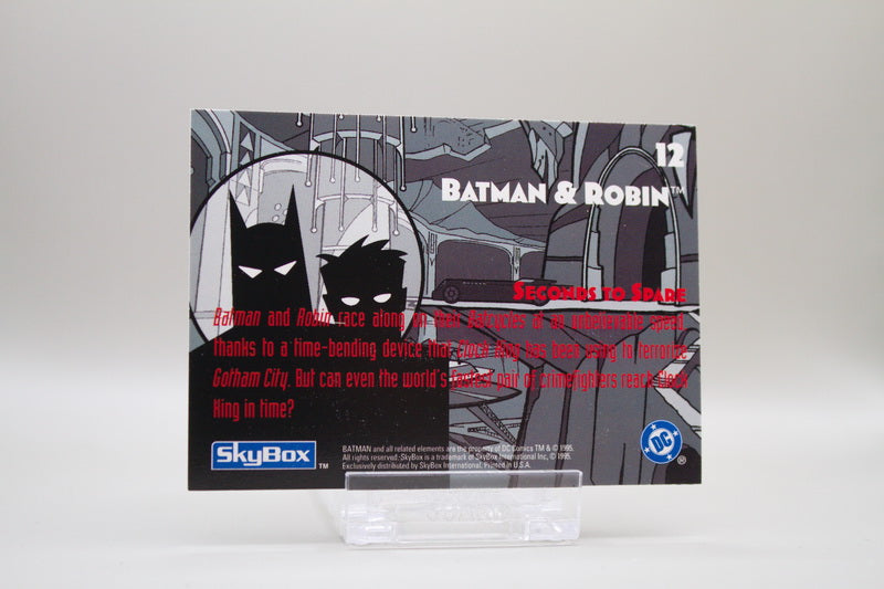 12 - Batman & Robin - Seconds to Spare
