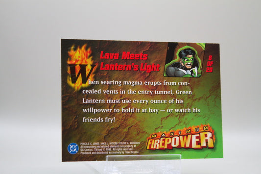 8 - Lava meets Lantern's light