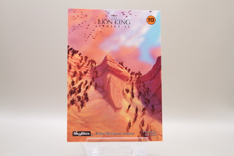 113 - Scenic Puzzle Cards - Wildebeast Stampede
