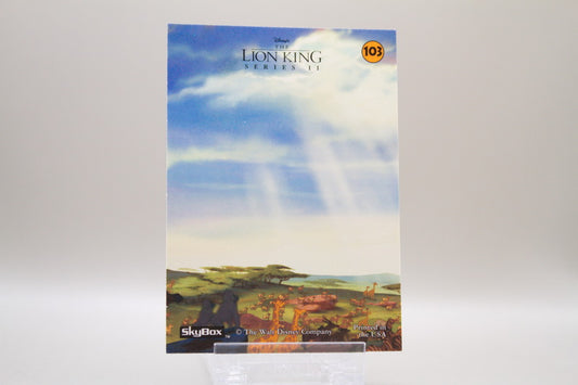 103 - Scenic Puzzle Cards - Presentation Of Simba