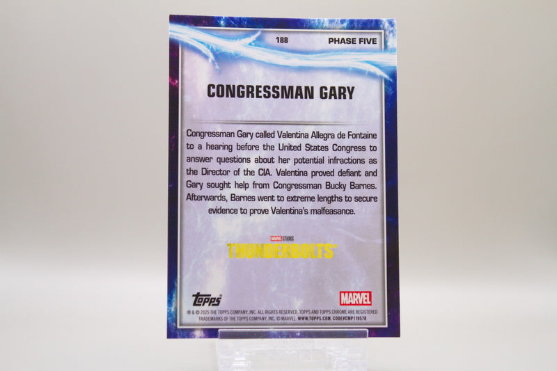188 - Congressman Gary