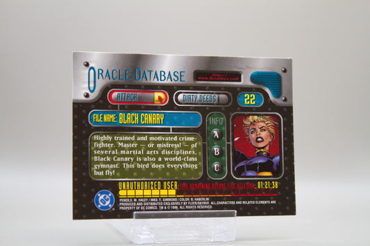 22 - Black Canary