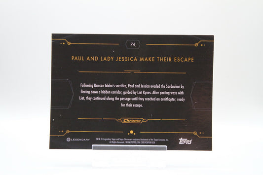 74 - Paul and Lady Jessica make their Escape