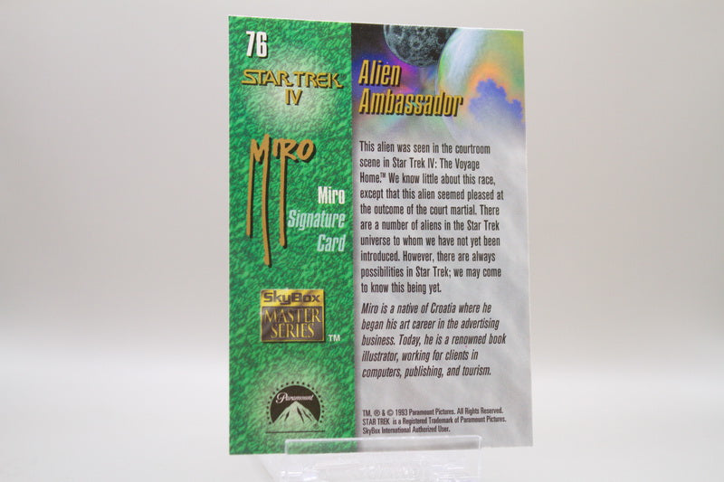 76 - Alien Ambassador