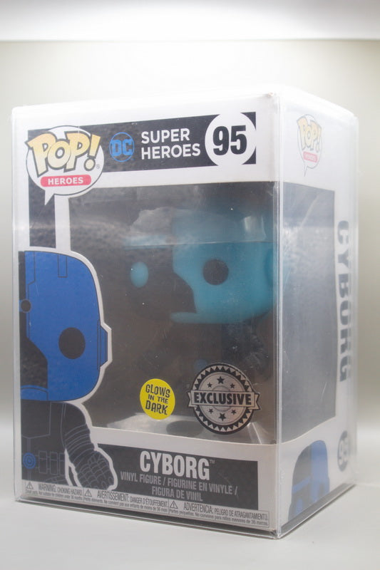 95 - Cyborg (Silhouette) (Glow in the Dark)