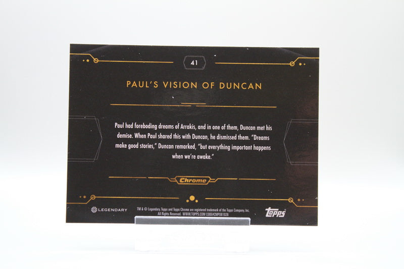 41 - Paul's Vision of Duncan