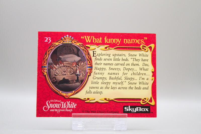 23 - "What funny names."