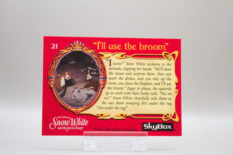 21 - I'll use the broom