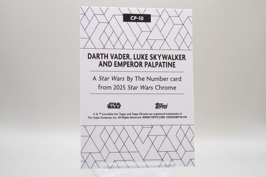 CP-10 - Darth Vader, Luke Skywalker and Emperor Palpatine