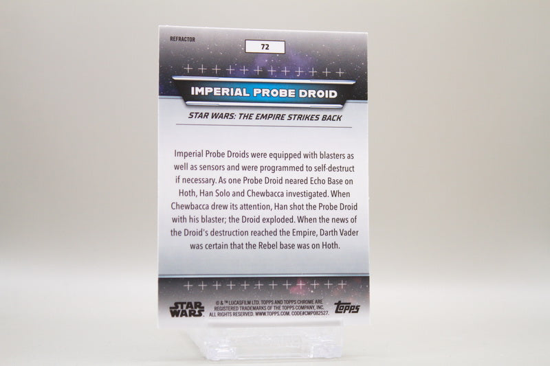 72 - Hoth - Imperial Probe Droid (Refractor)