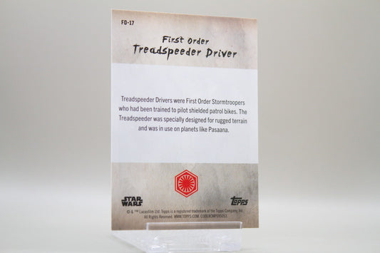 FO-17 - First Order Treadspeeder Driver