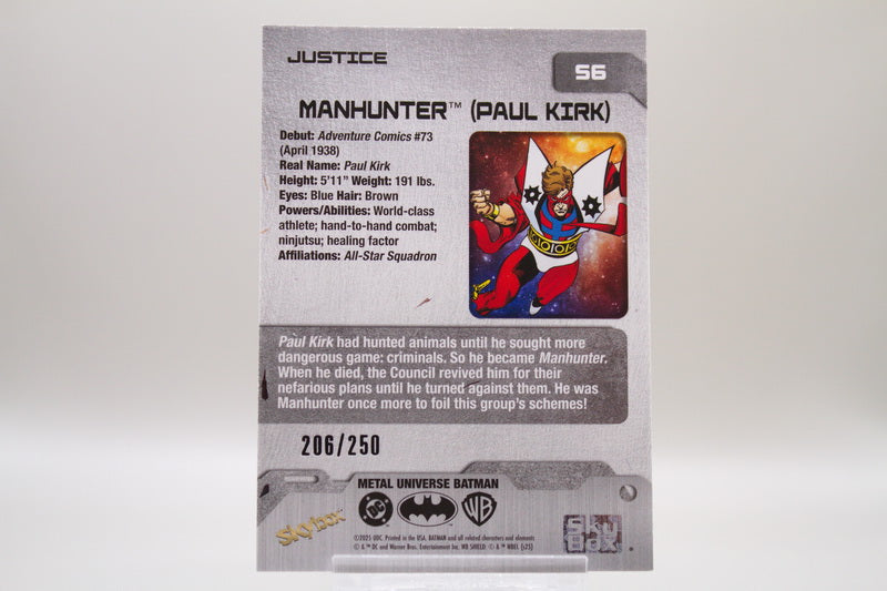 56 - Manhunter (Paul Kirk) (Justice) /250