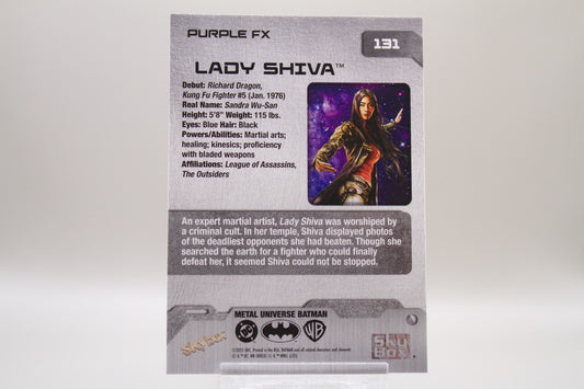131 - Lady Shiva (Purple FX)